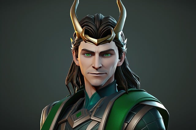 An AI generated image of how Loki look likes.