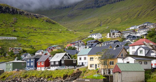 The Faroe Islands in the present day.