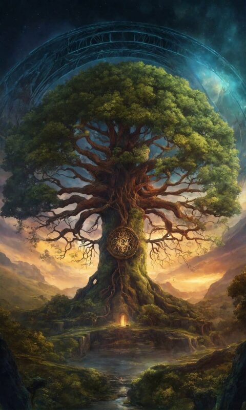 Norse mythology "Tree of Life"